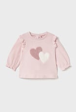 Mayoral Baby Rose Love Baby Shirt