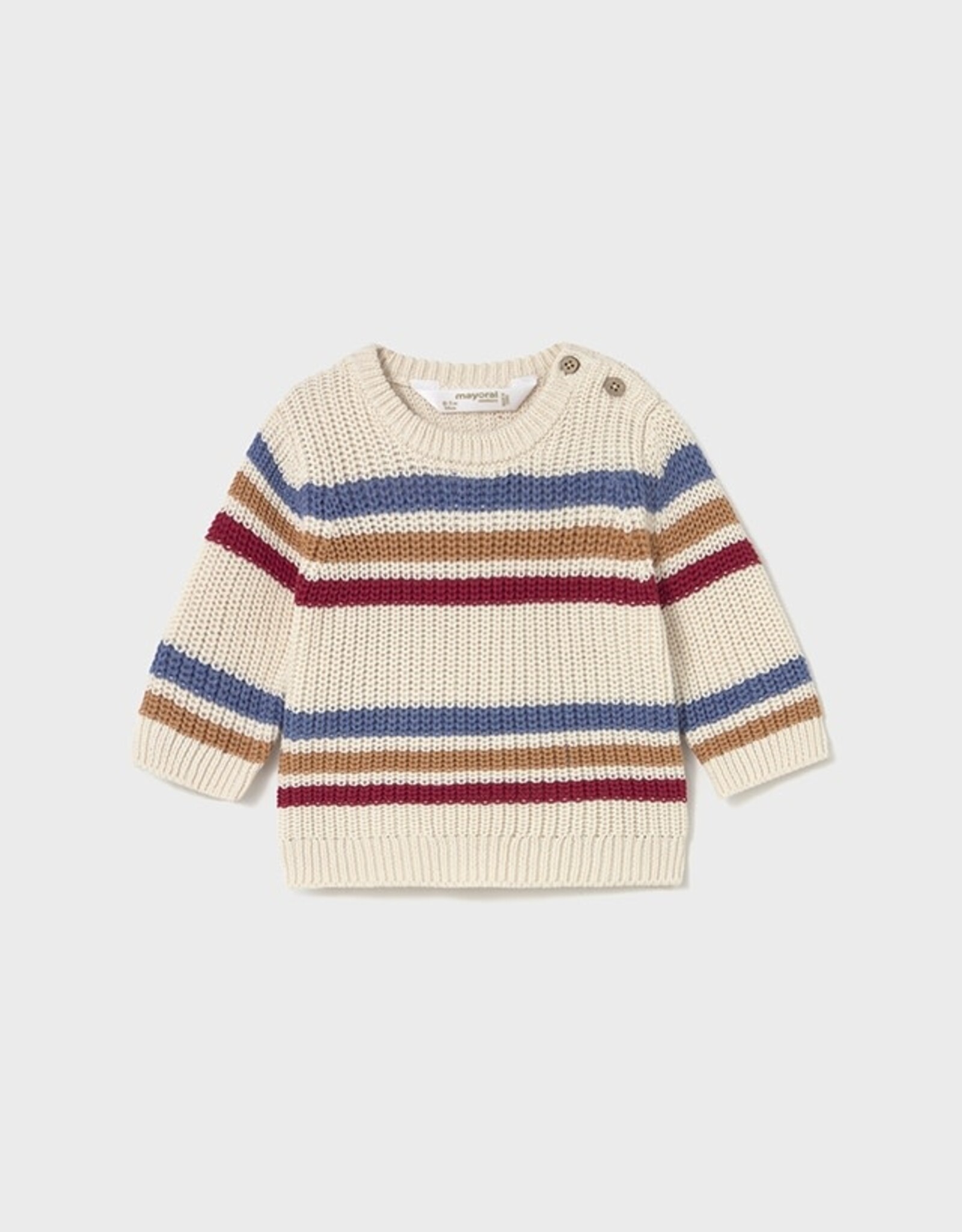 Mayoral Pottery Striped Sweater