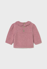 Mayoral Blush Baby Sweater