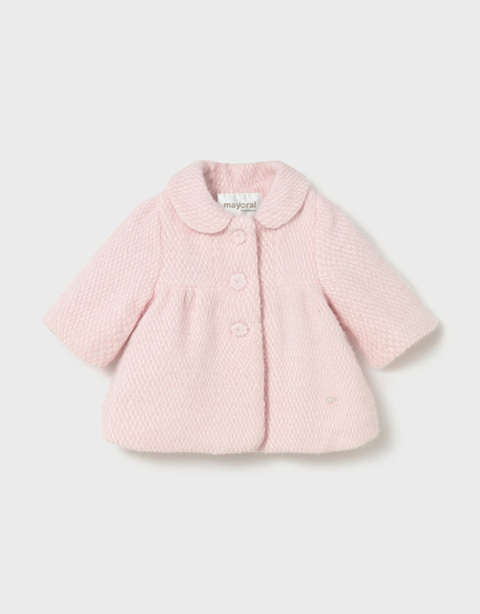 Mayoral Baby Rose Newborn Coat