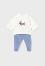 Mayoral Dream Blue Puppy Leg Warmer Set
