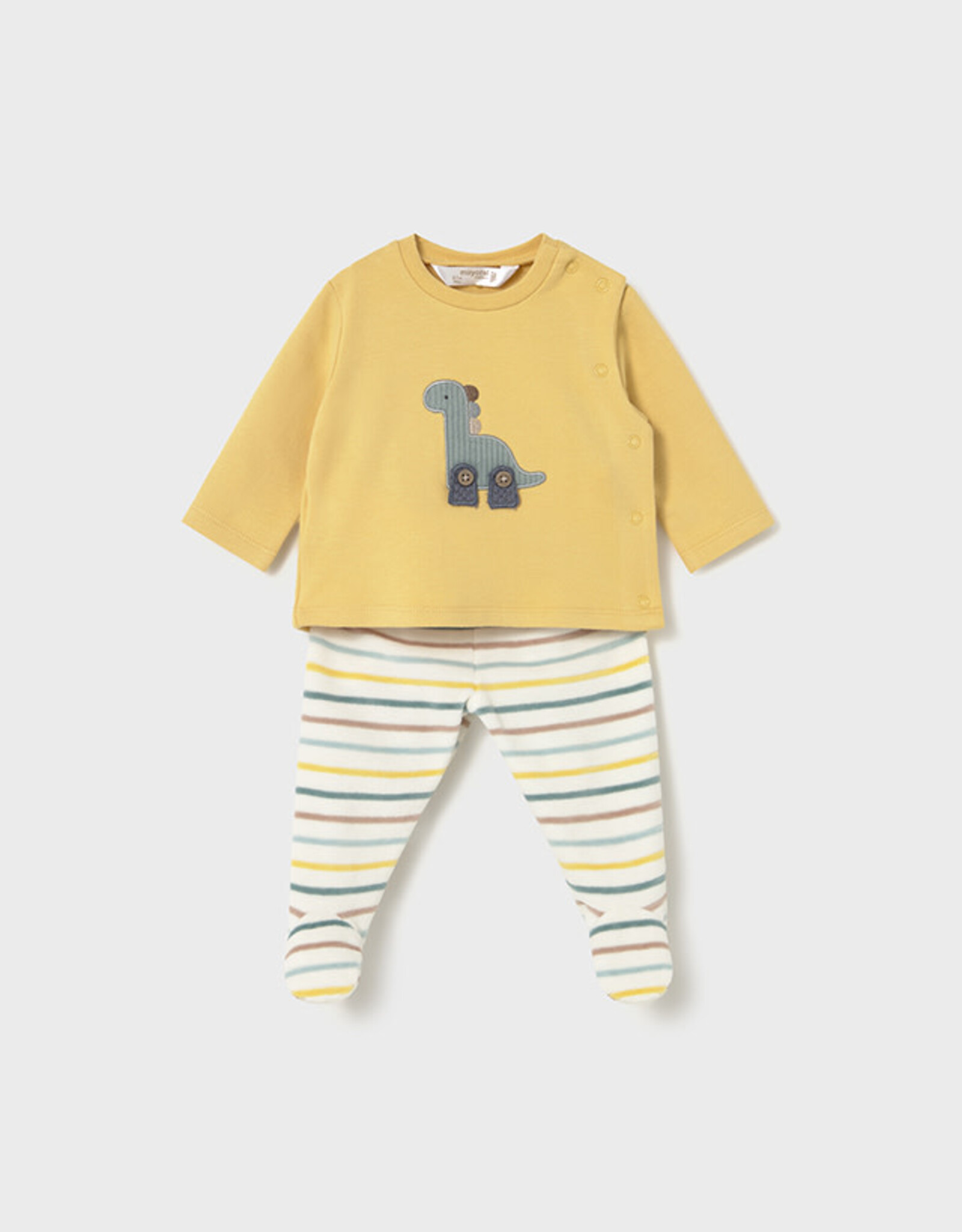 Mayoral Honey Dino Leg warmer set