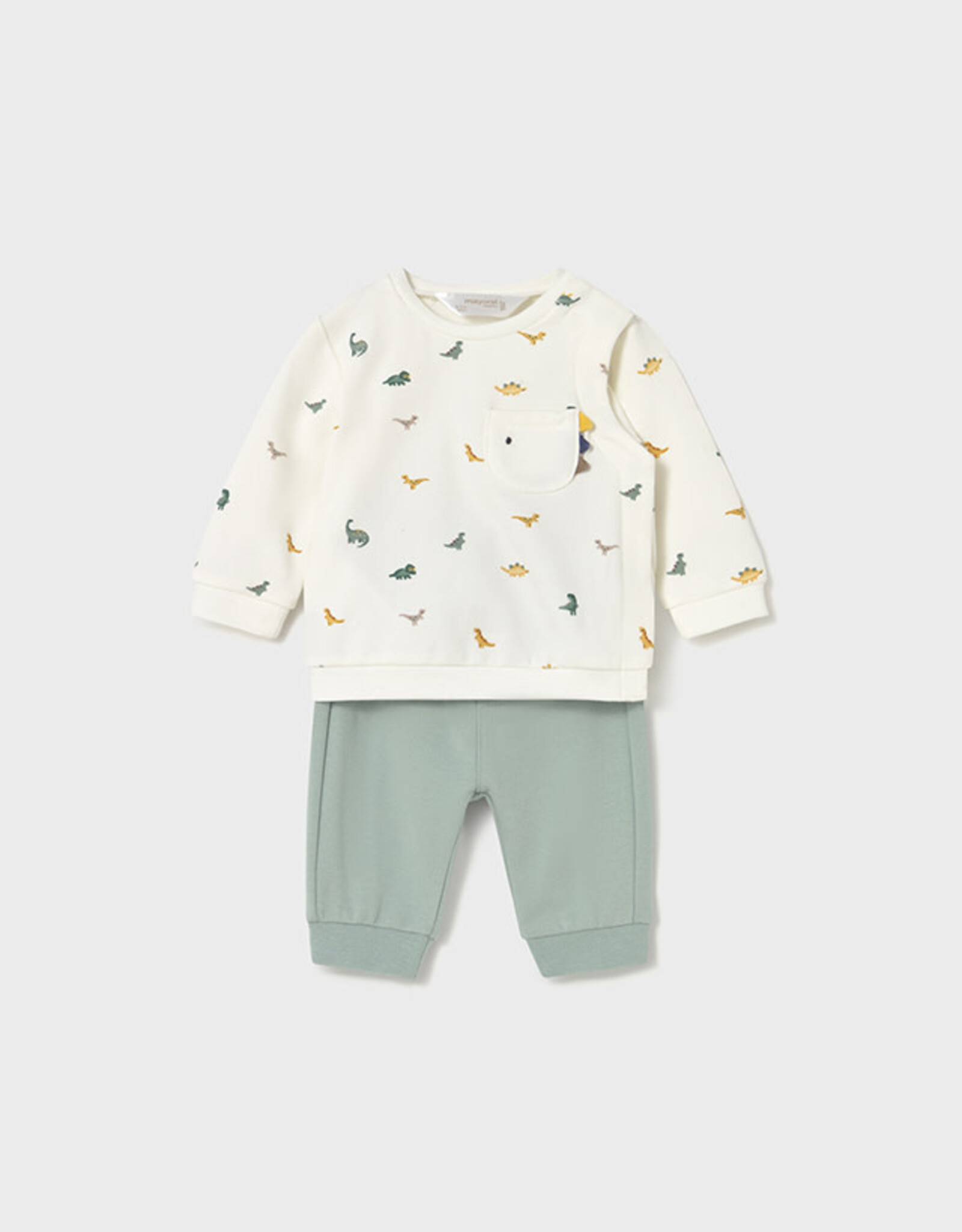 Mayoral Honey Dino Knit set (4 garments)