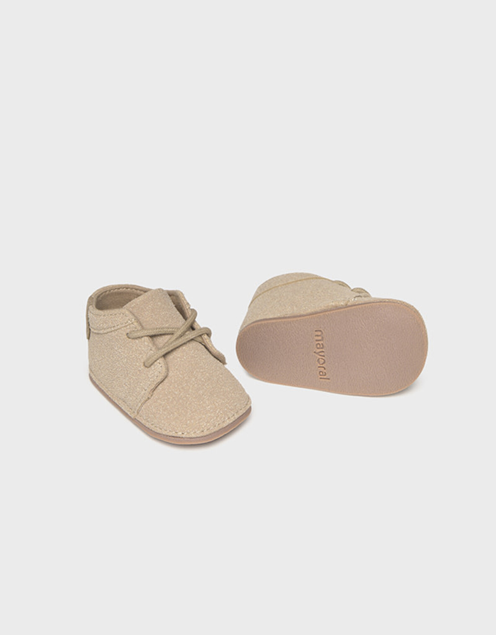 Mayoral Light Beige Baby Boots