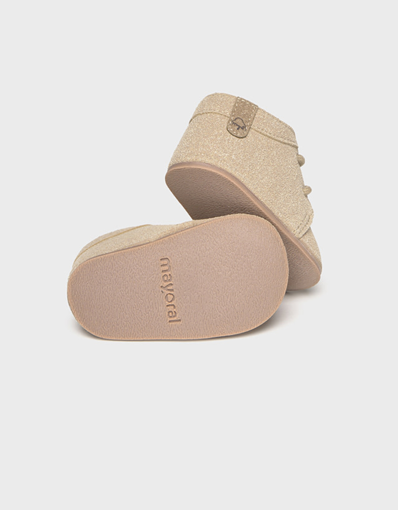 Mayoral Light Beige Baby Boots