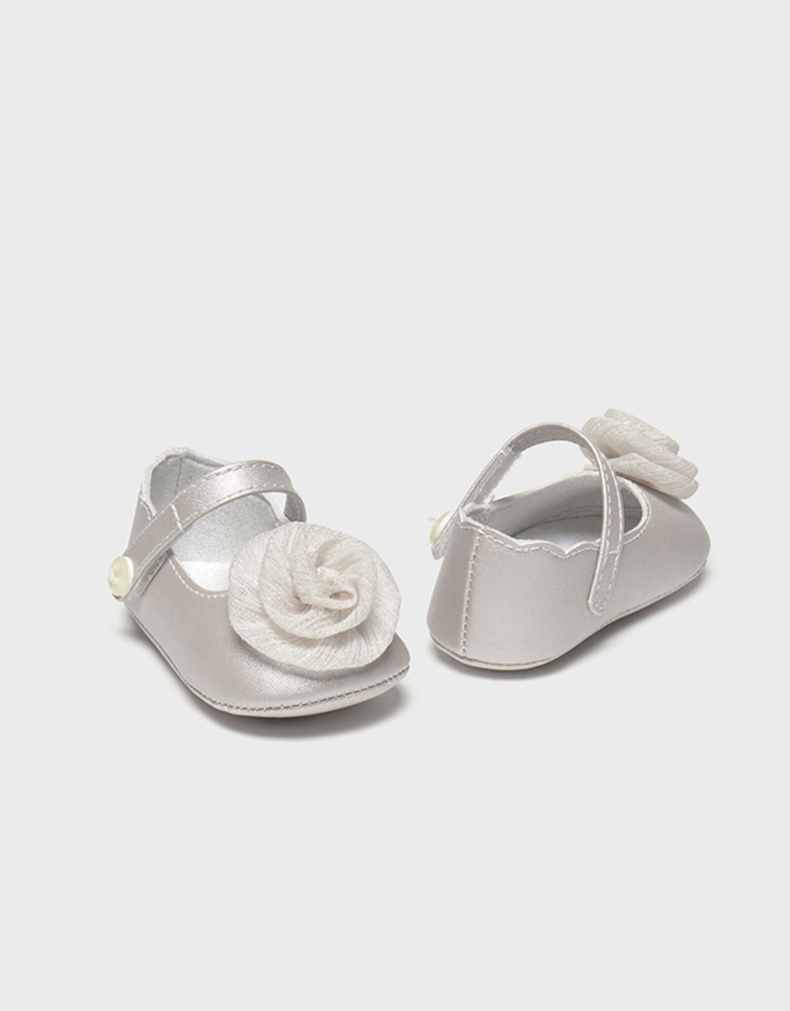 Mayoral Pearl Mayoral Floral Mary Janes