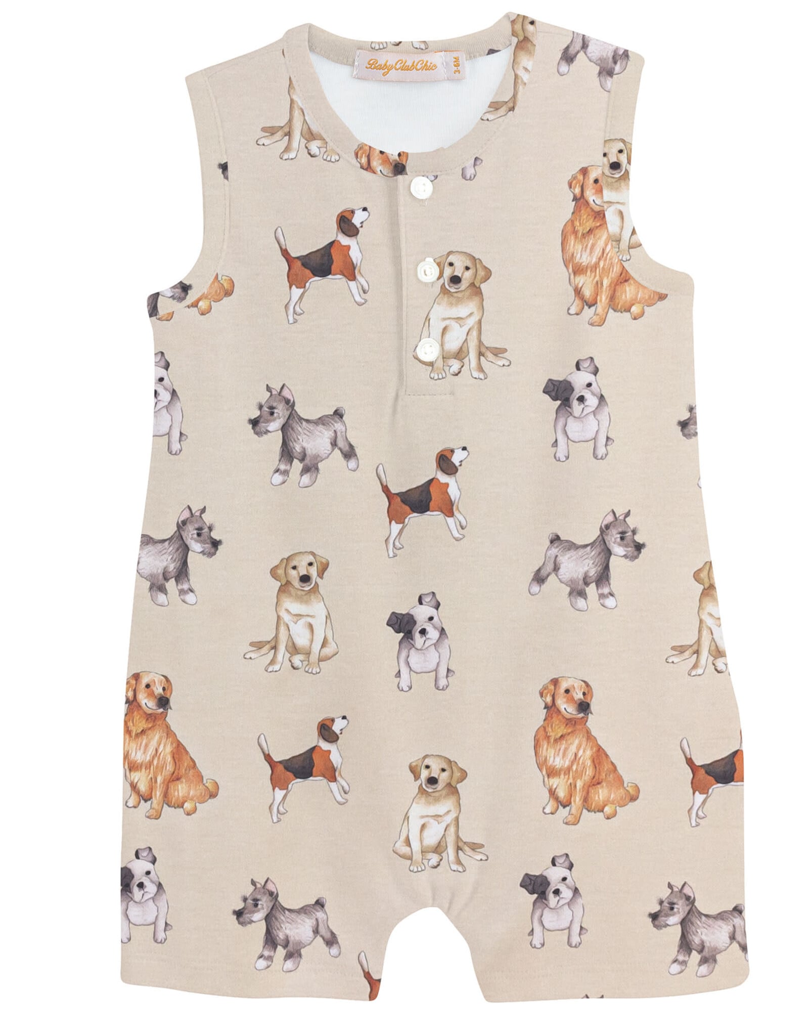 Baby Club Chic Good Puppy Romper