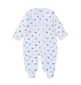 Kissy Kissy My First Hanukkah 20 Zip Footie