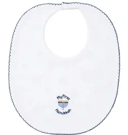 Kissy Kissy My First Hanukkah 20 Reversible Bib