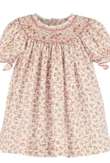 Casero Terracotta Floral Smock Bishop