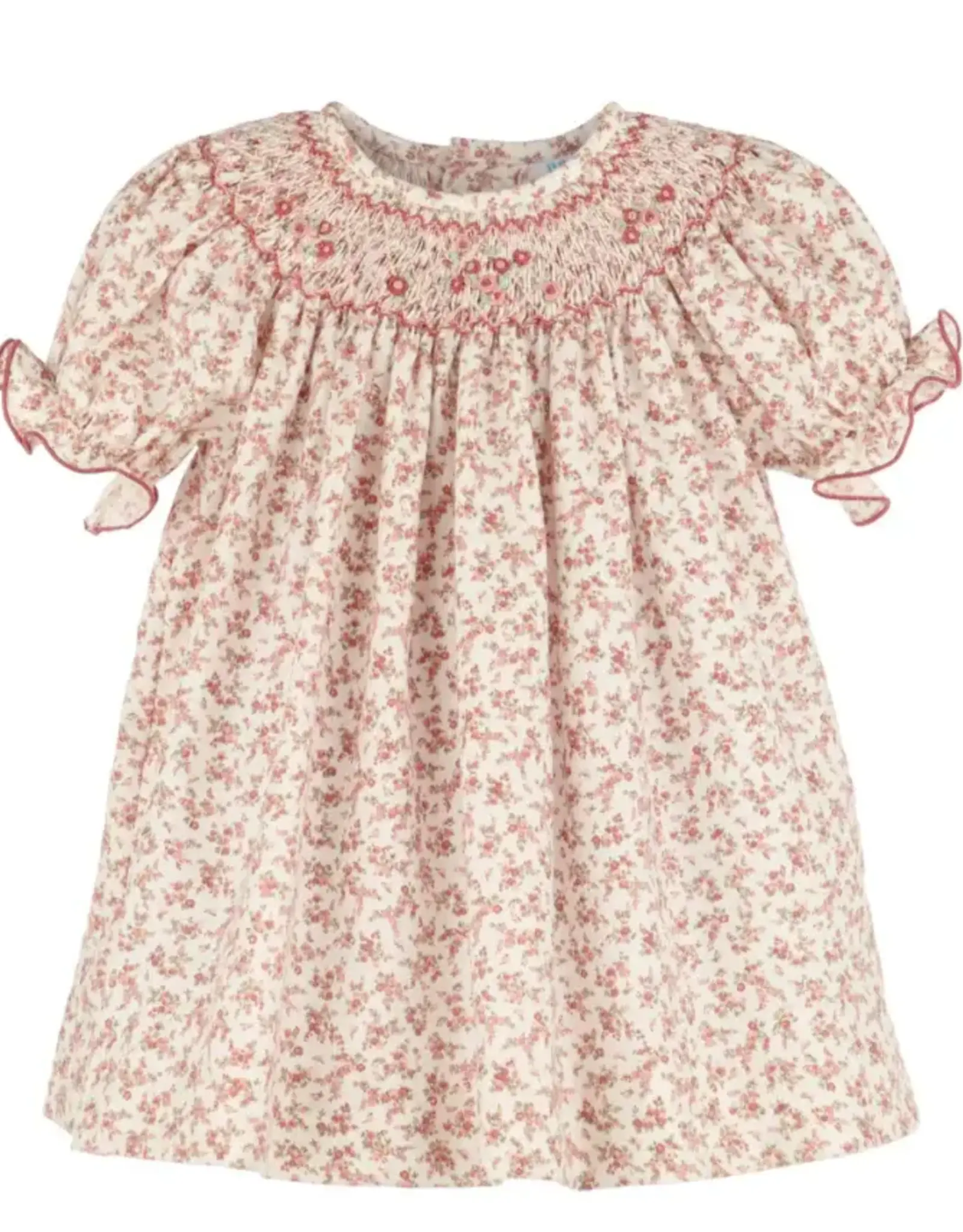 Casero Terracotta Floral Smock Bishop