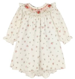 Casero Plumetti Floral Smock Bishop
