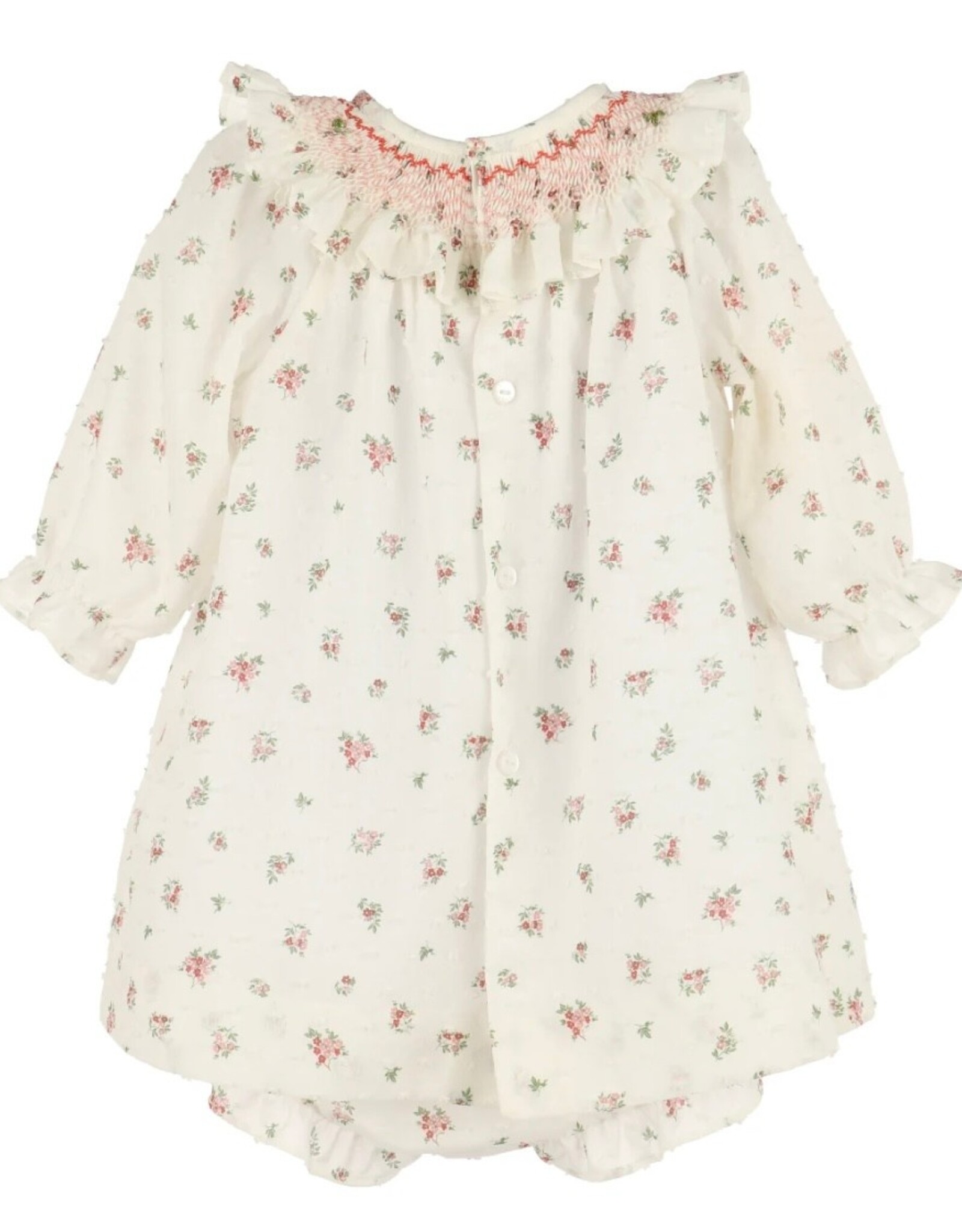 Casero Plumetti Floral Smock Bishop