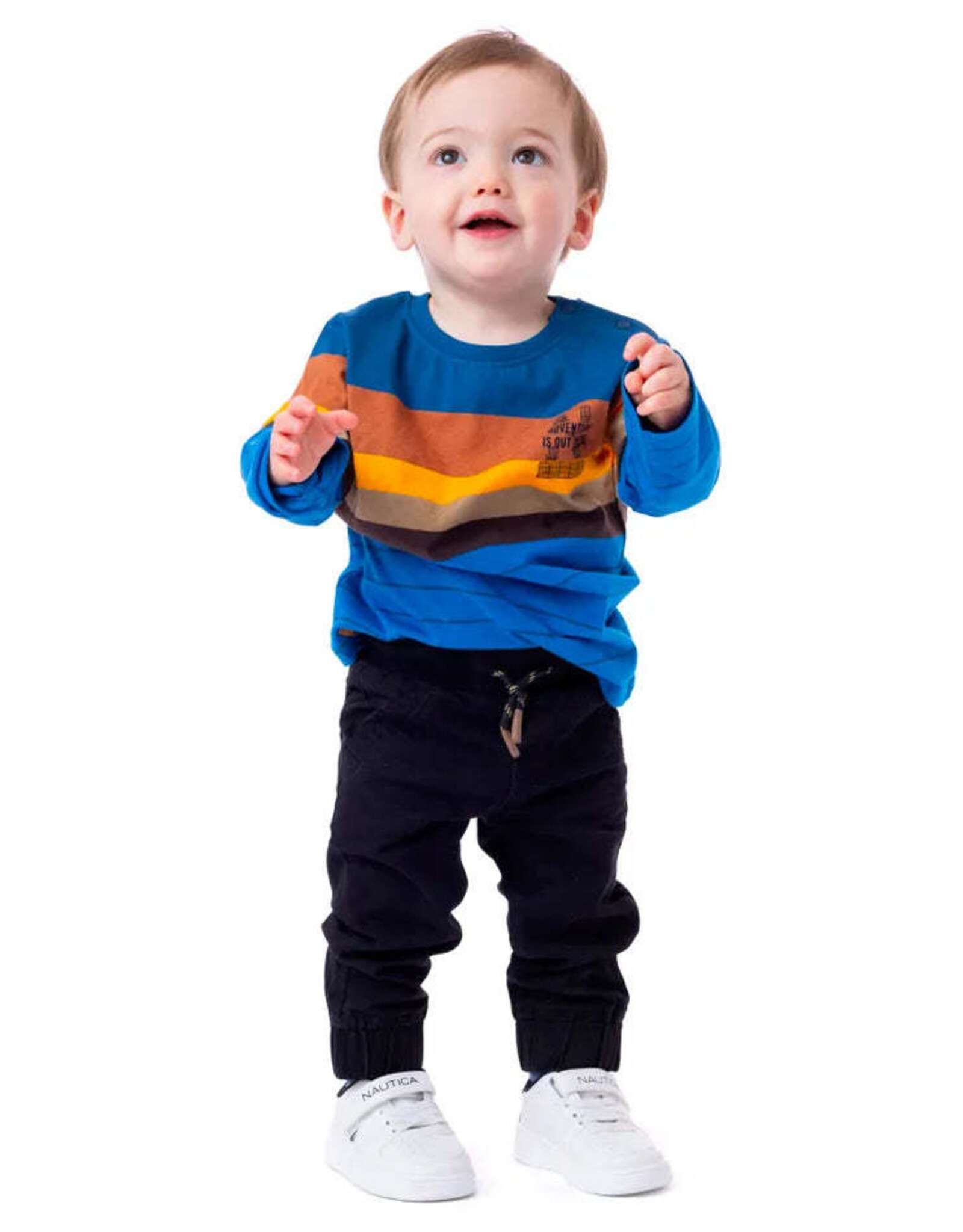 Noruk Adventure Striped LS Tee