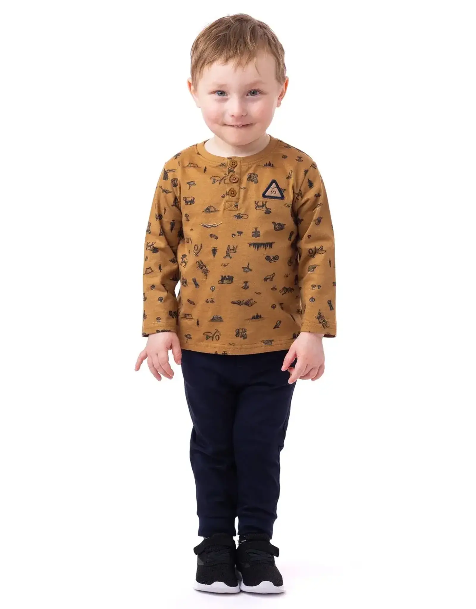 Noruk Baby Explore the Mountains LS Tee