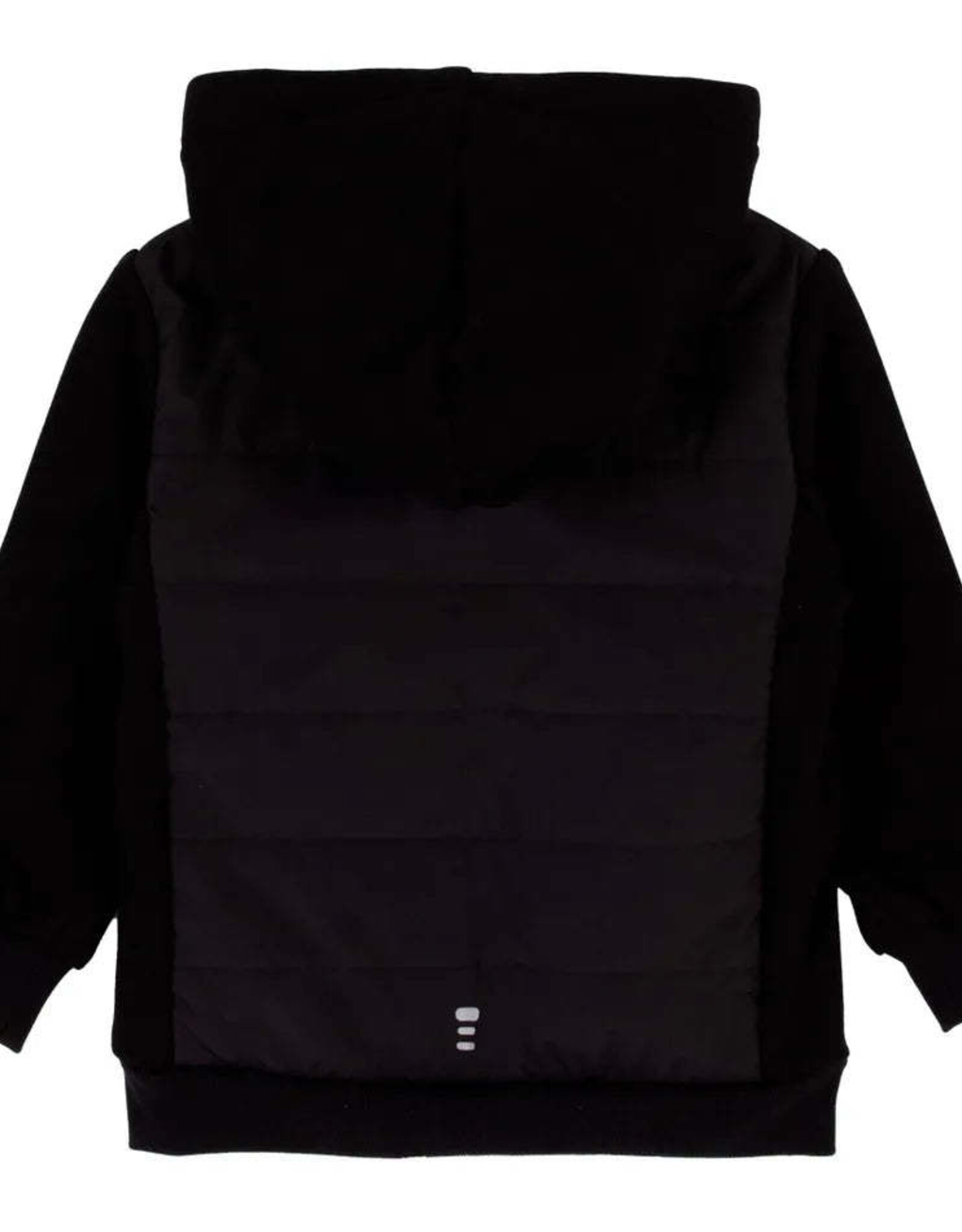 Noruk Noir Quilted Zip Hoodie