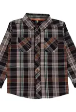 Noruk Navy Plaid Shirt