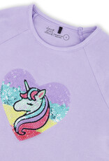 Deux Par Deux Lavender Unicorn Cotton Long Sleeve