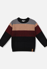 Deux Par Deux Color Block Sweater Boys