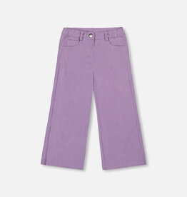 Deux Par Deux Lavender Corduroy Wide Leg Pant
