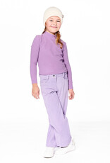 Deux Par Deux Lavender Corduroy Wide Leg Pant