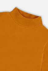Deux Par Deux Caramel Rib Mock Neck