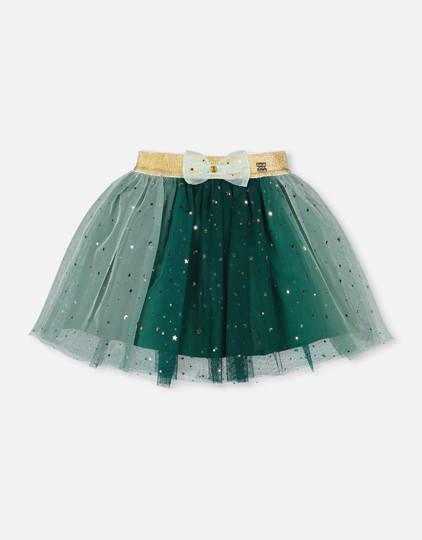Deux Par Deux June Bug Mesh Skirt
