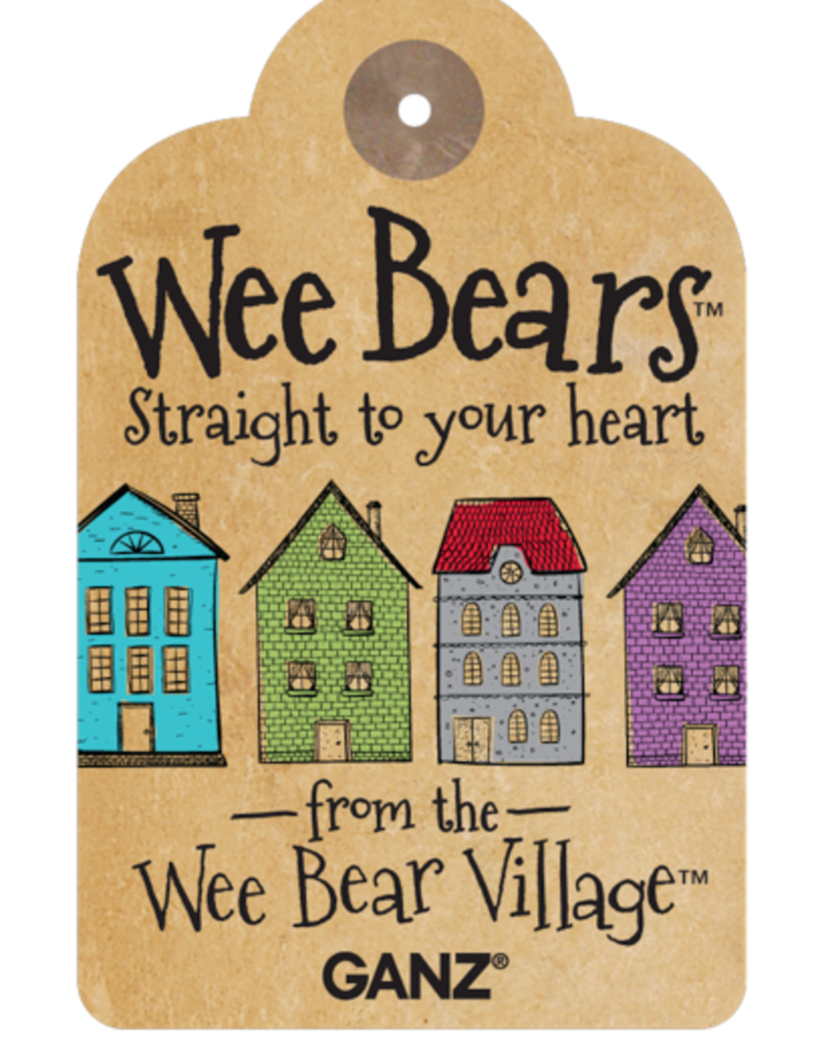 Baby Ganz Collection 7” Pumpkin Wee Bear