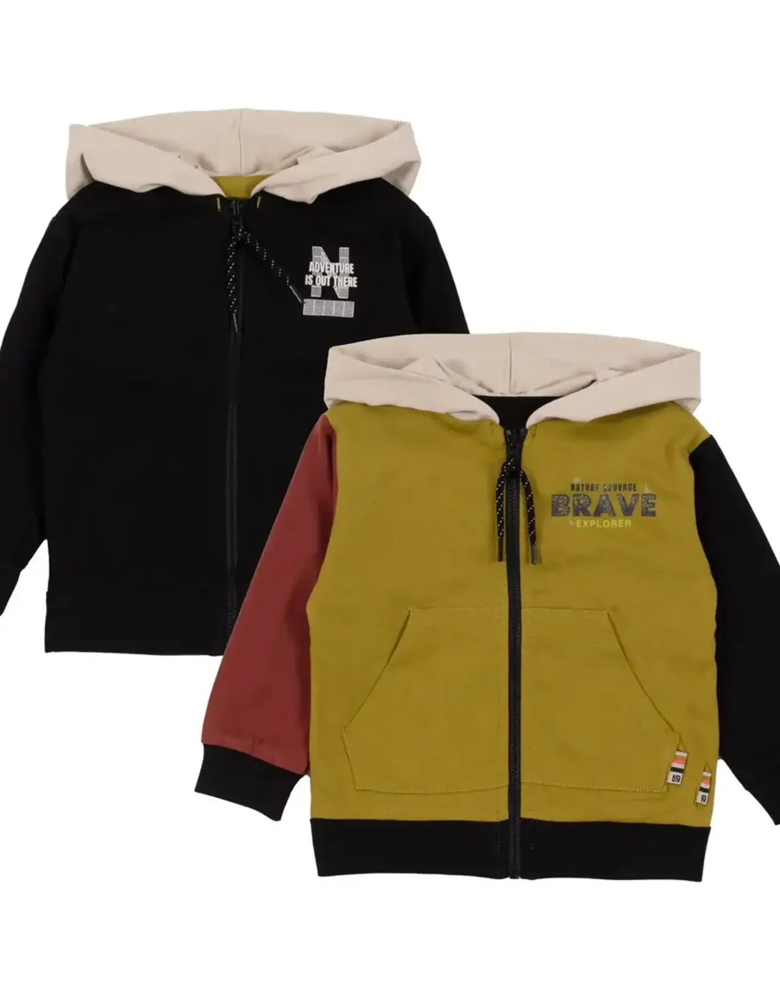 Noruk Brave Explorer Reversible Zip Hoodie