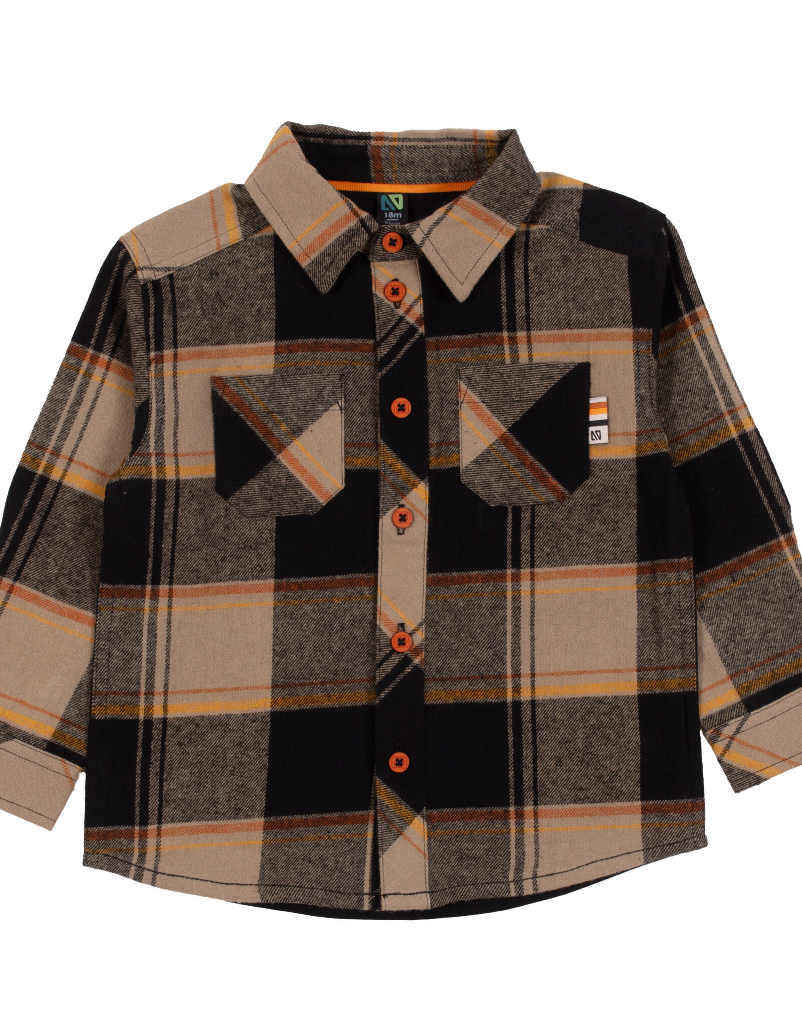 Noruk Baby Adventure Flannel Button Down Shirt