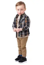 Noruk Baby Navy Plaid