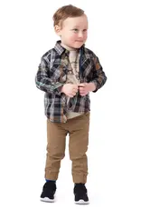 Noruk Baby Navy Plaid