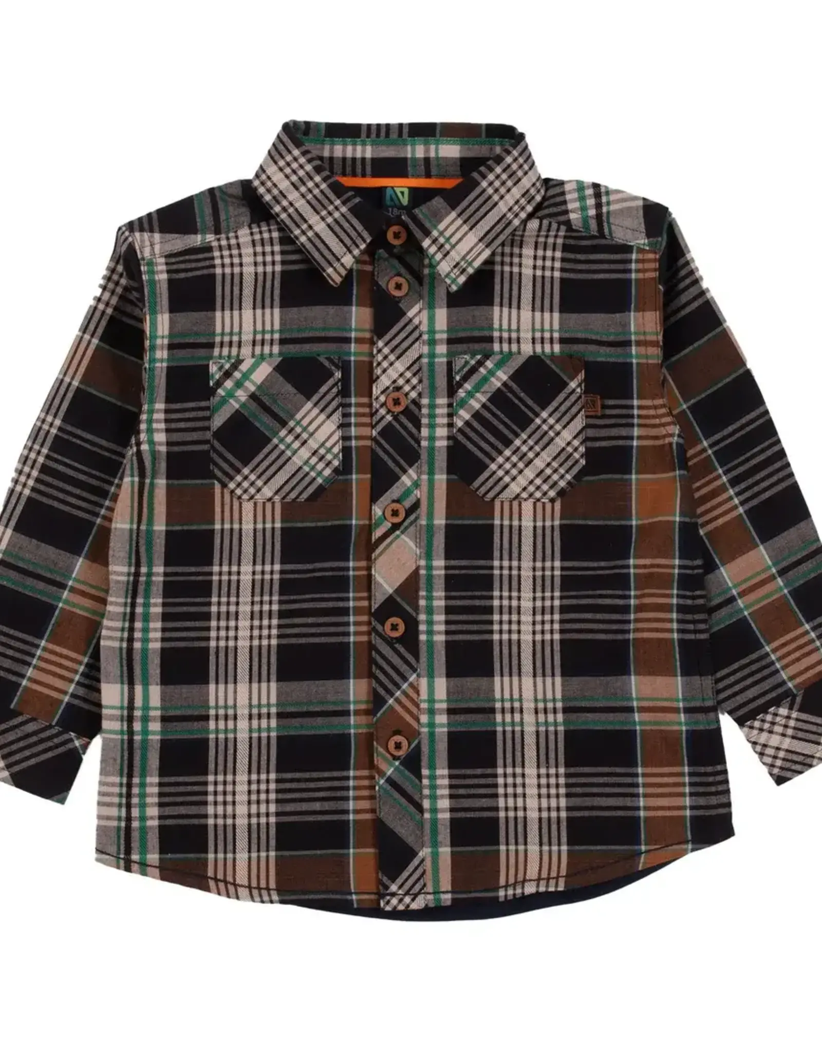 Noruk Baby Navy Plaid