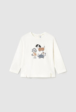 Mayoral Long Sleeve Pets T-Shirt