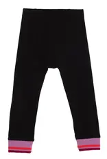 Noruk Baby Purple Stripe Cuff Legging