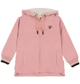 Noruk Lt Coral Zip Hoodie