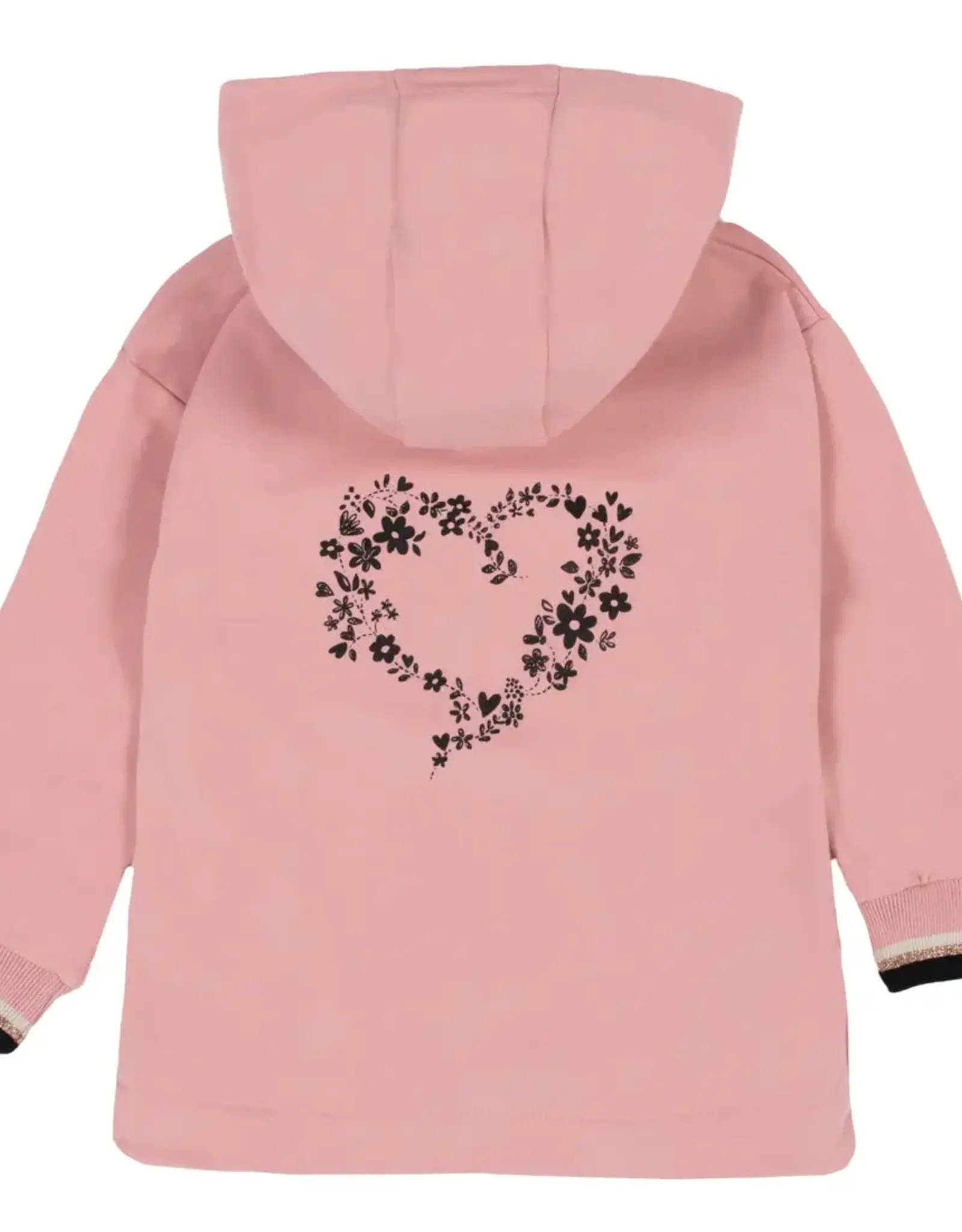 Noruk Lt Coral Zip Hoodie