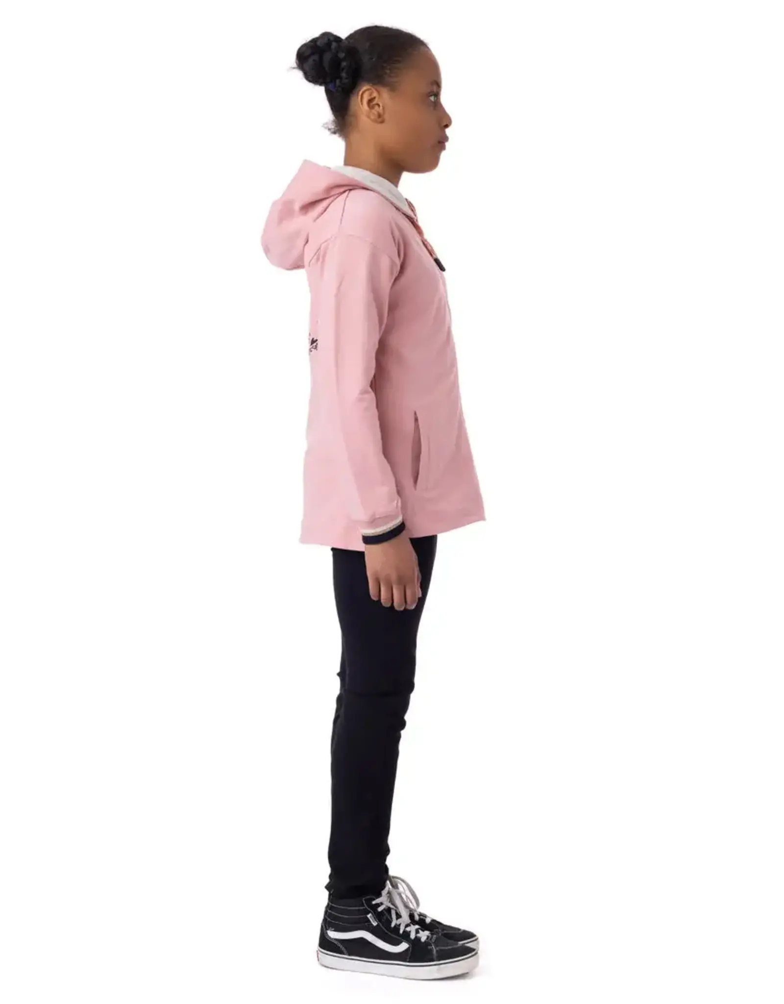 Noruk Lt Coral Zip Hoodie