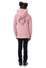 Noruk Lt Coral Zip Hoodie