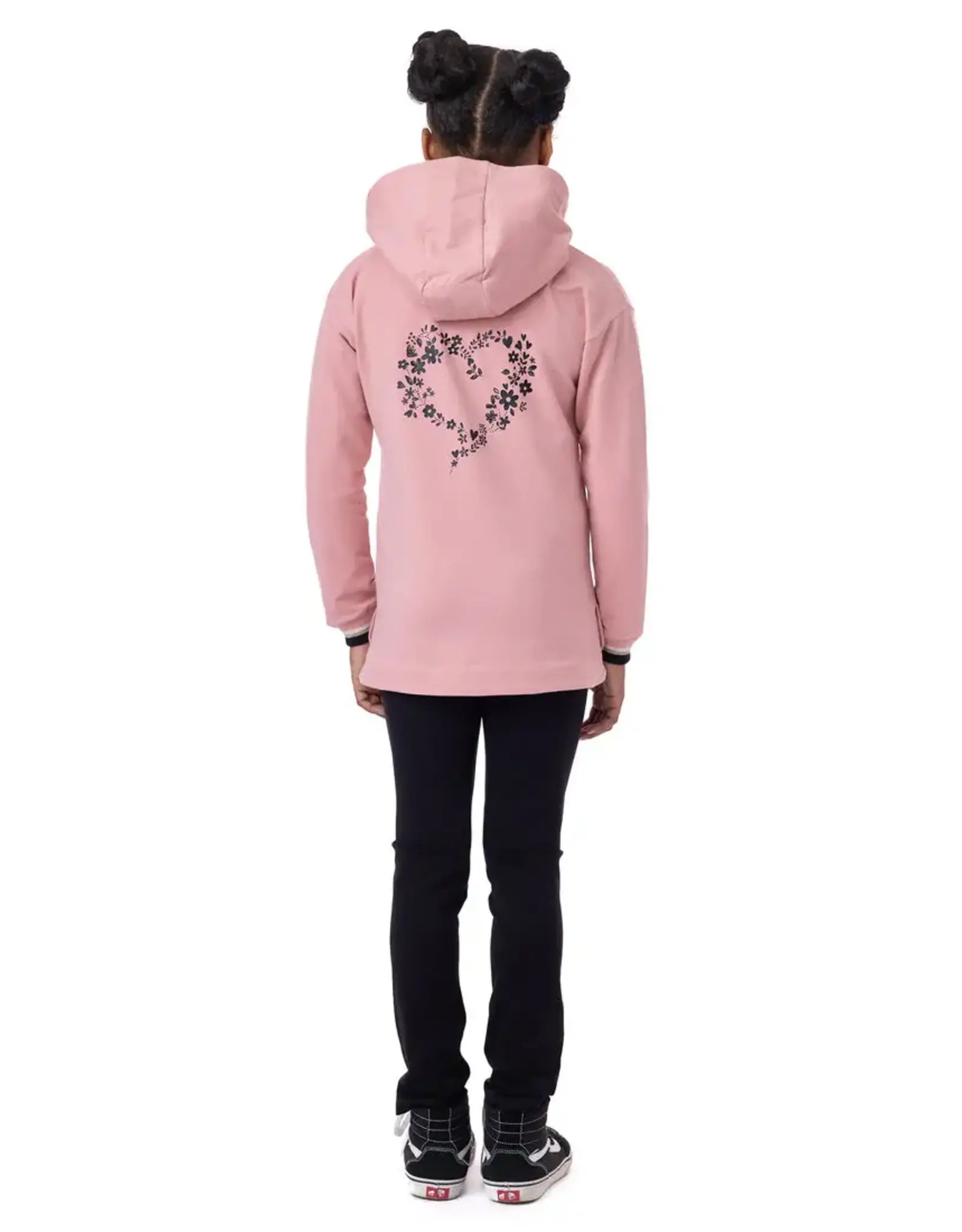 Noruk Lt Coral Zip Hoodie