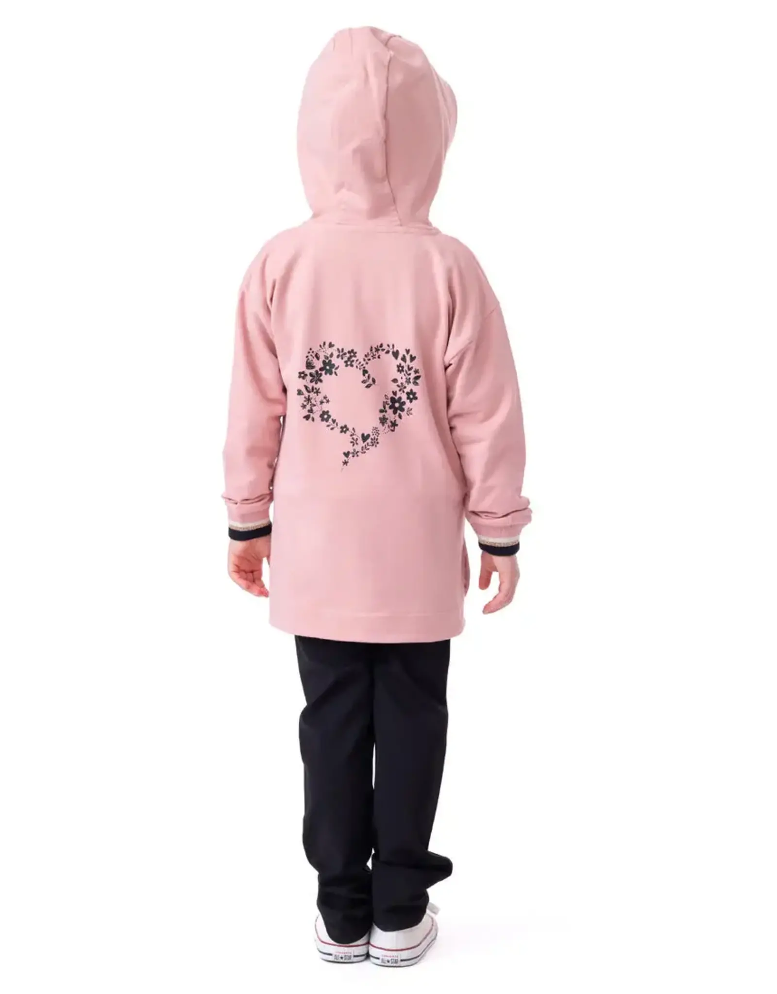 Noruk Lt Coral Zip Hoodie