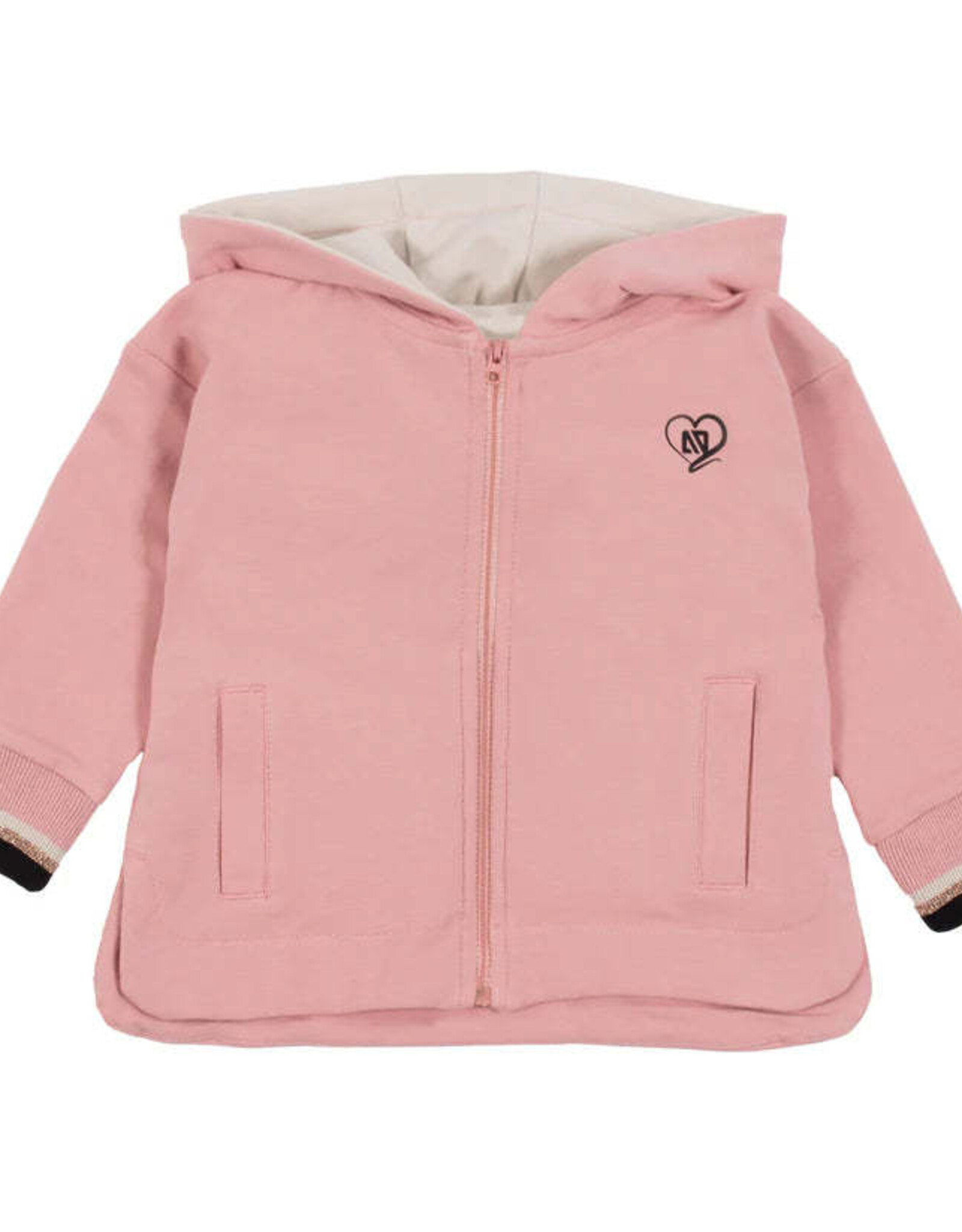 Noruk Baby Lt Coral Zip Hoodie