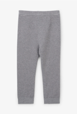 Hatley Silver Glitter Knit Baby Footless Tights