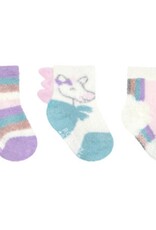 Robeez Unicorn Girl 3-Pack Baby Socks