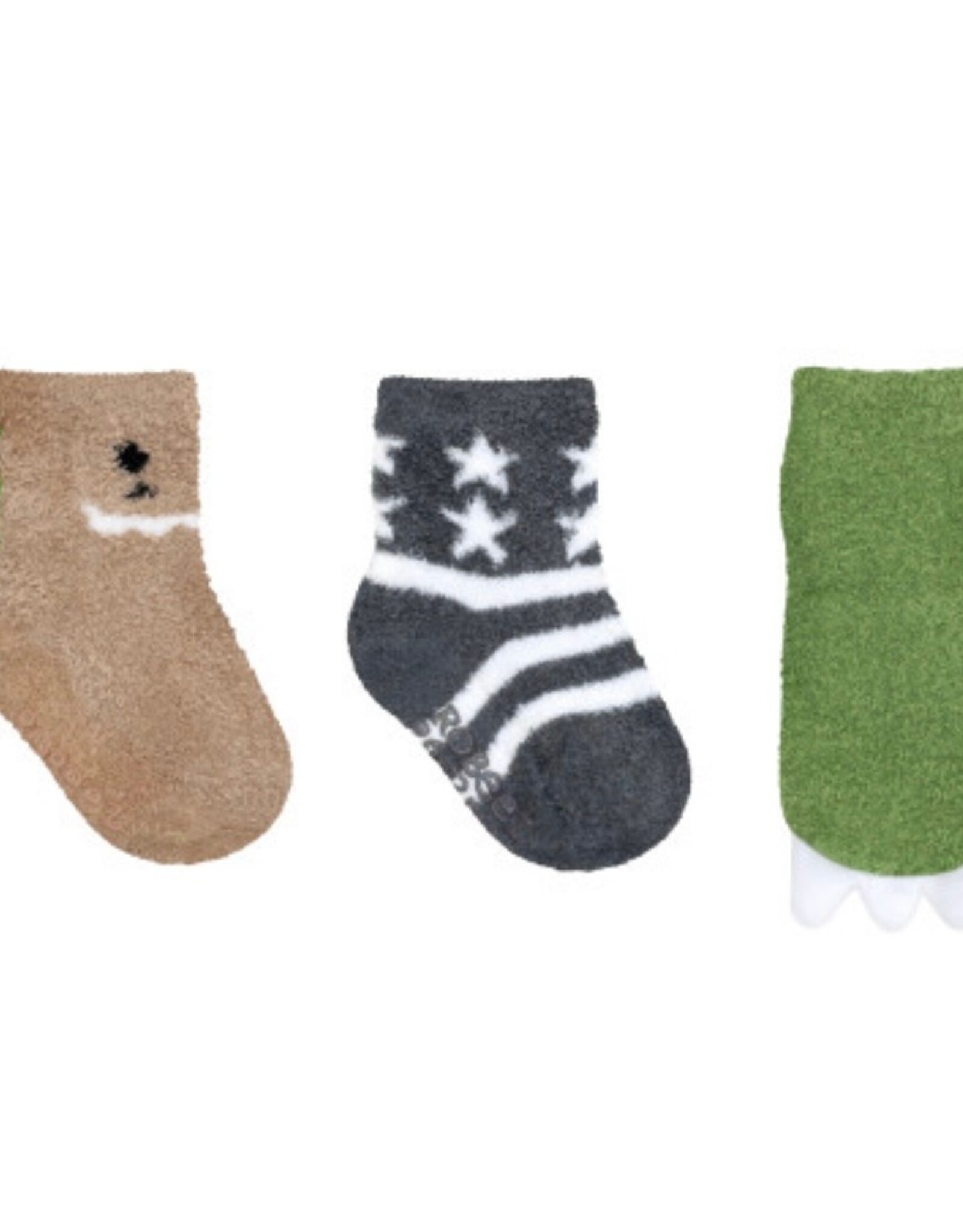 Robeez Babysaurus 3-Pack Baby Socks