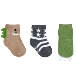 Robeez Babysaurus 3-Pack Baby Socks