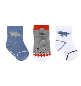 Robeez Ramsey & Dan 3-Pack Baby Socks