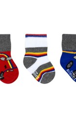 Robeez Racers 3-Pack Baby Socks