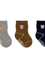 Robeez Wild Critters 3-Pack Baby Socks