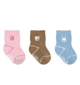 Robeez Tiny Critters 3-Pack Baby Socks
